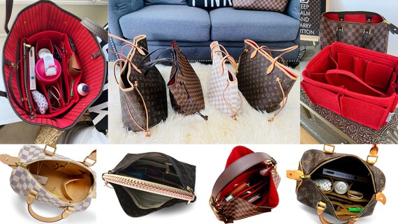 BACK in Stock LV Neverfull NF Gm Mm Pm Purse Organizer Insert 