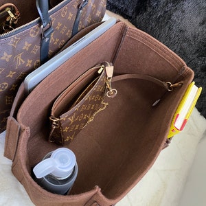 Purse Organizer Insert, Felt Makeup Linner Bag , Luxury Handbag Tote  Shaper, For Keepall 45 50 55 60 Travel Bag - AliExpress