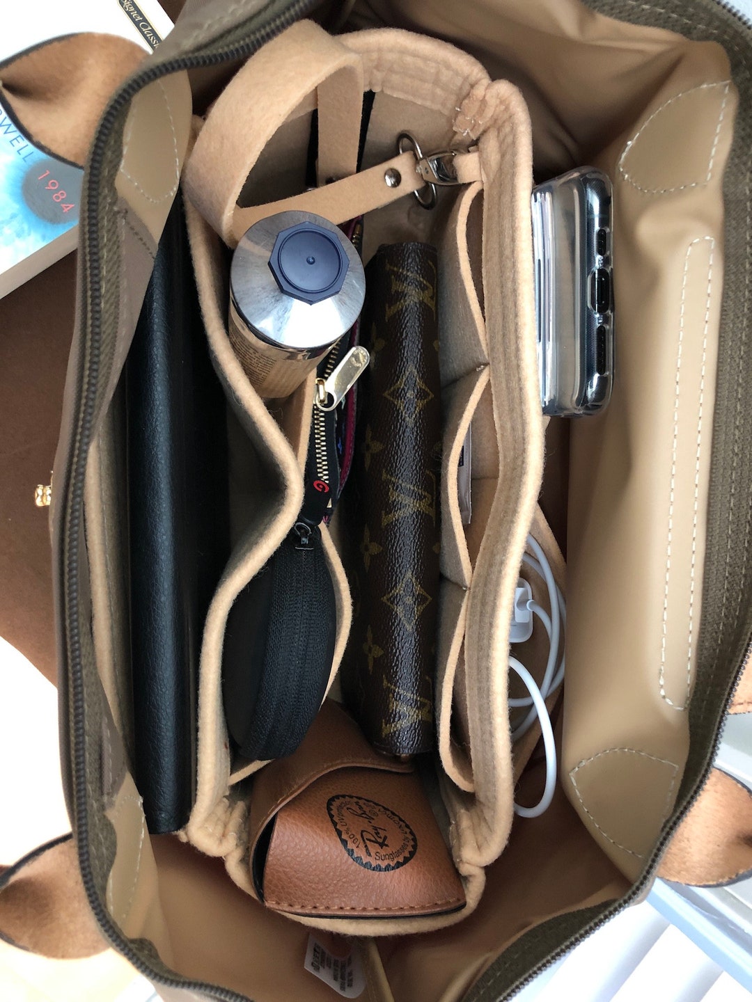 Otoño en oferta Inserto organizador pequeño Longchamp Le Etsy España