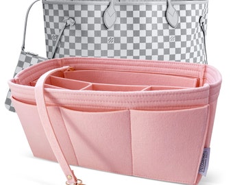 Bag Organizer for Louis Vuitton Neverfull GM (Detachable Zipper Top Cover)  - Zoomoni