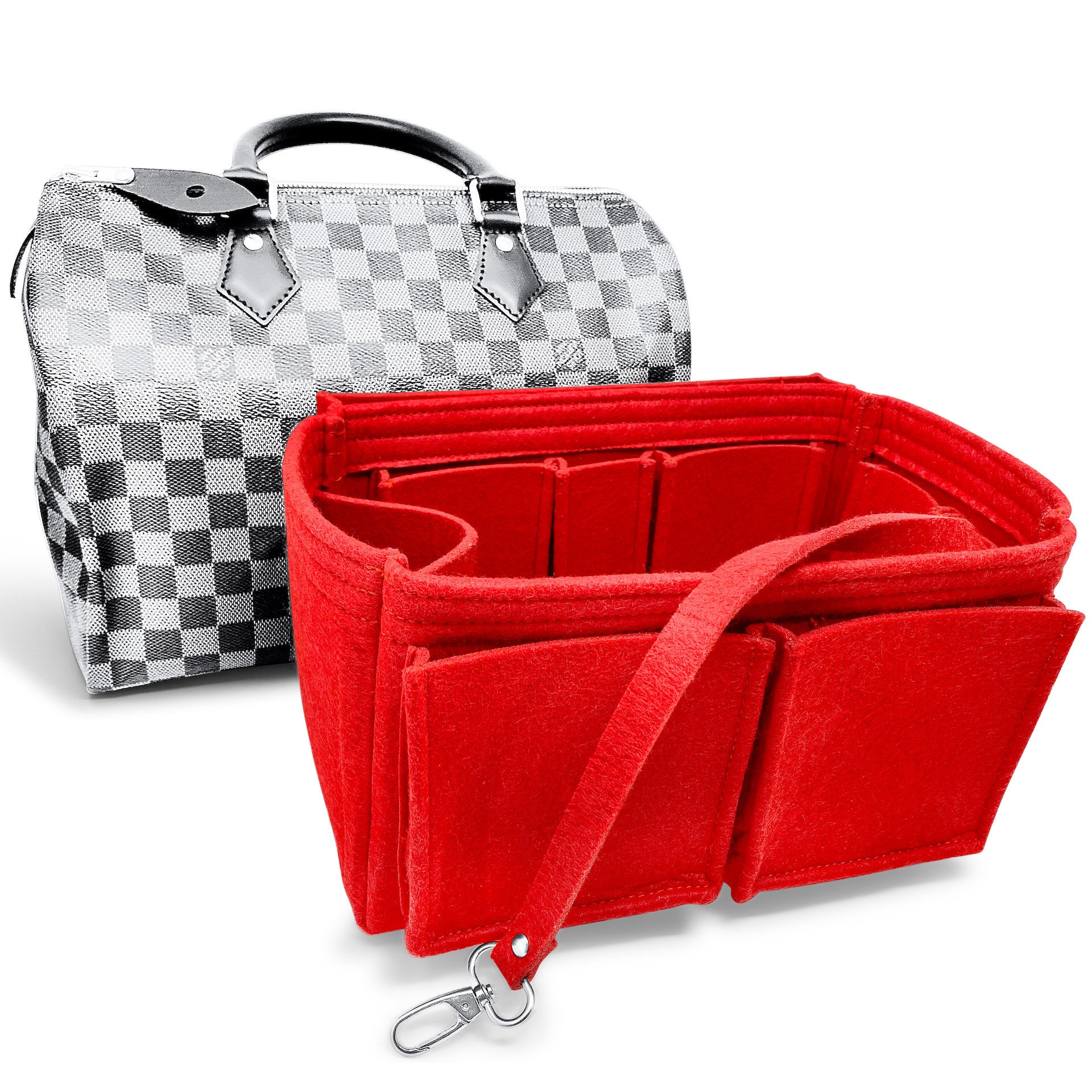 Back in Stock LV Speedy 40 Organizer Purse Insert Liner 