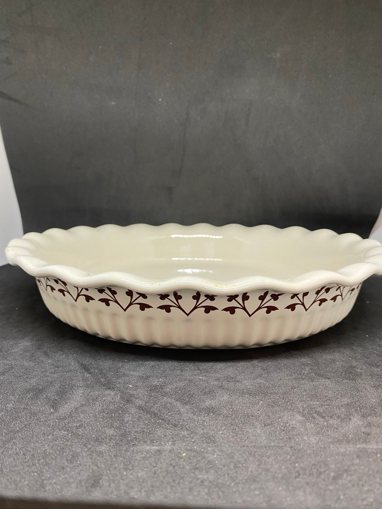 Deep Dish Pie Plate – Edgecomb Potters