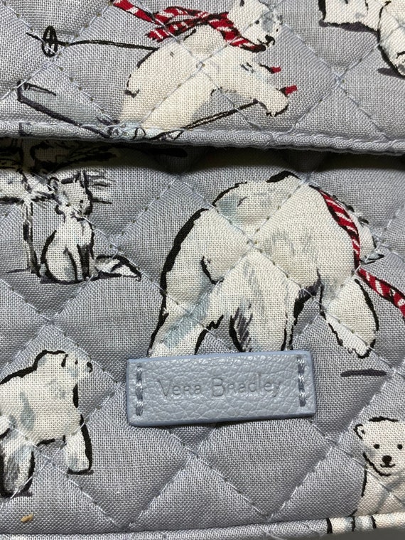 Vera Bradley Polar Bear design makeup bag, brush … - image 4