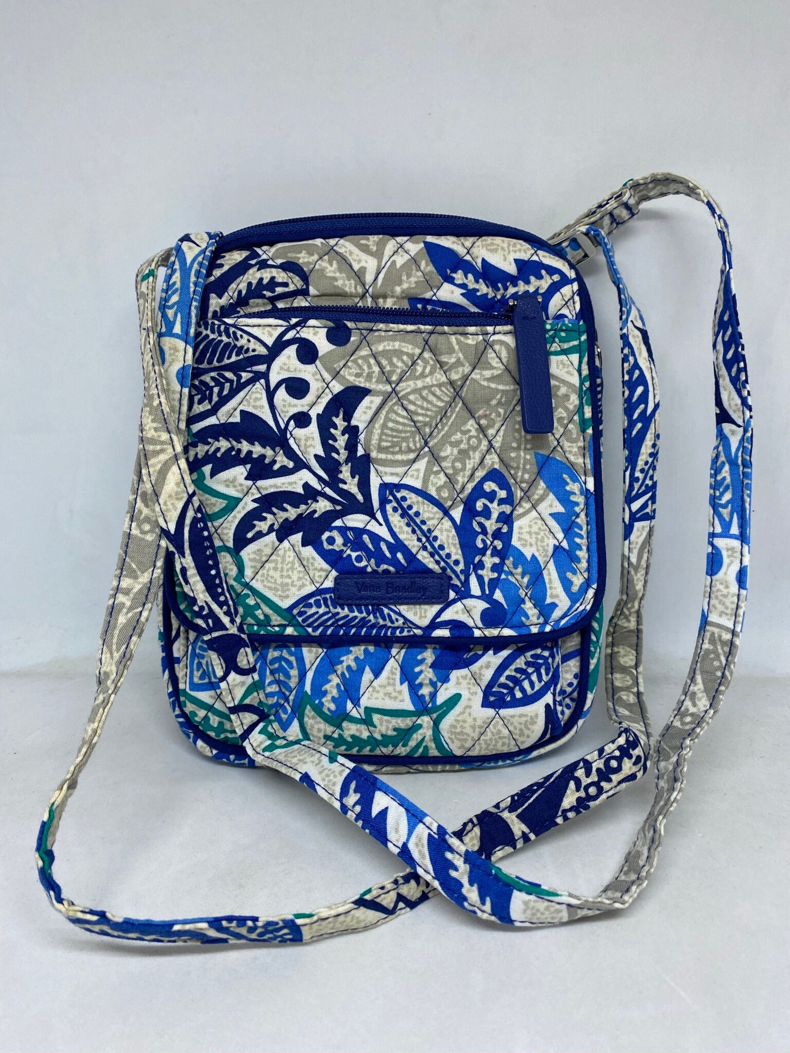 vera bradley teal pattern