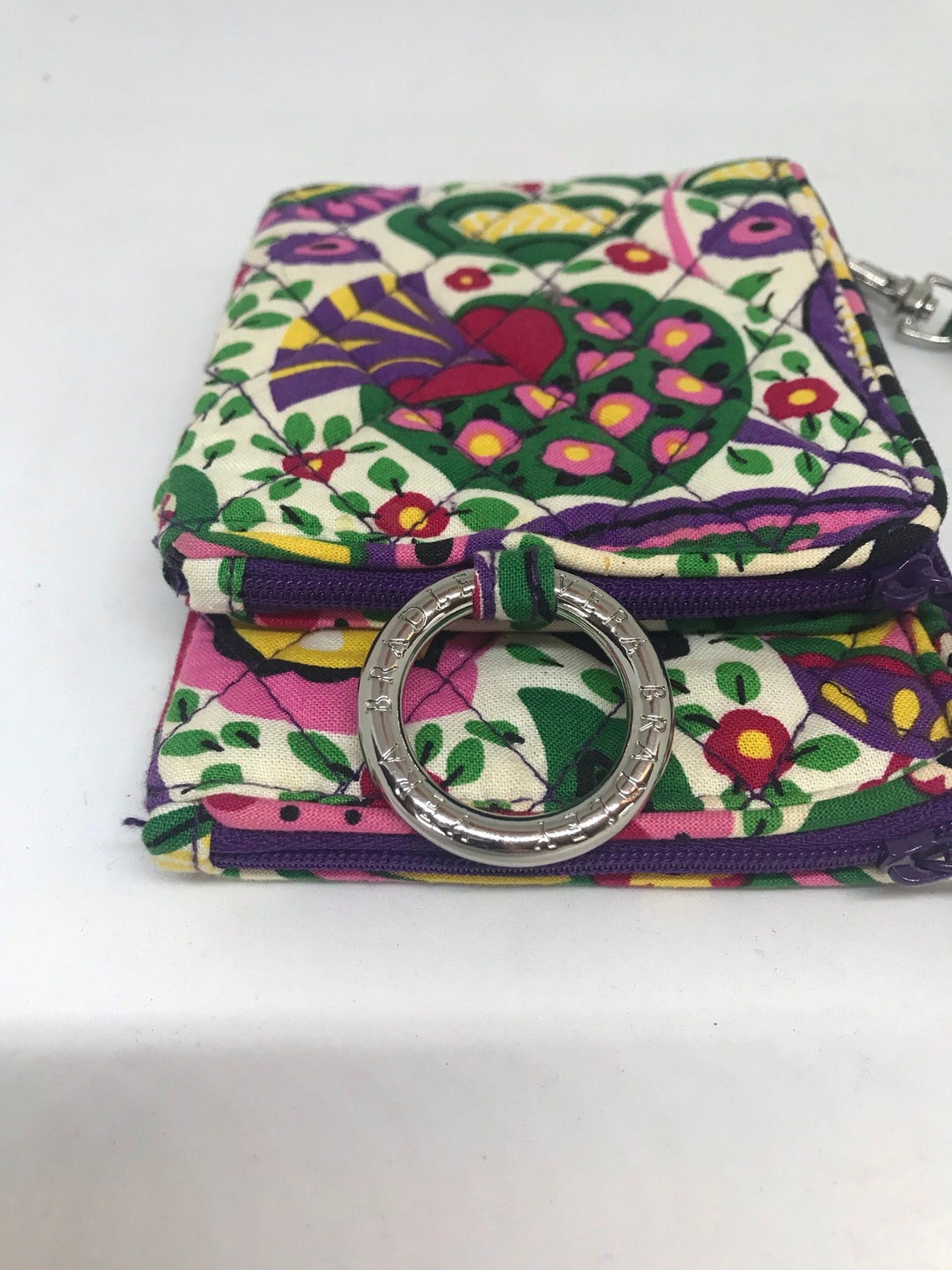 Vera Bradley retired pattern Folding Wallet Wristlet 2 large | Etsy