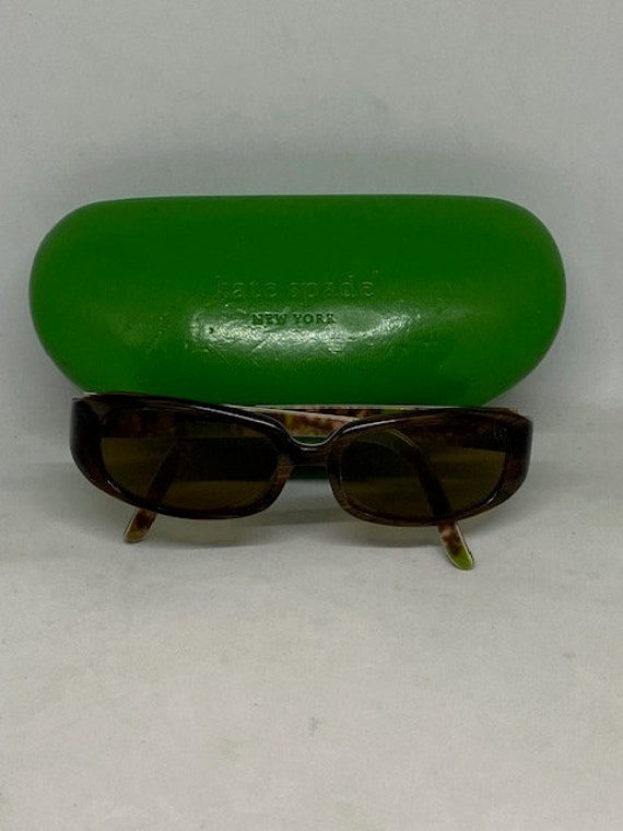 Vintage Kate Spade sunglasses, lenses, case, made… - image 1