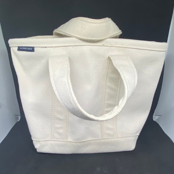 Lands End Canvas Bag Etsy