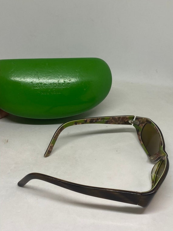 Vintage Kate Spade sunglasses, lenses, case, made… - image 7