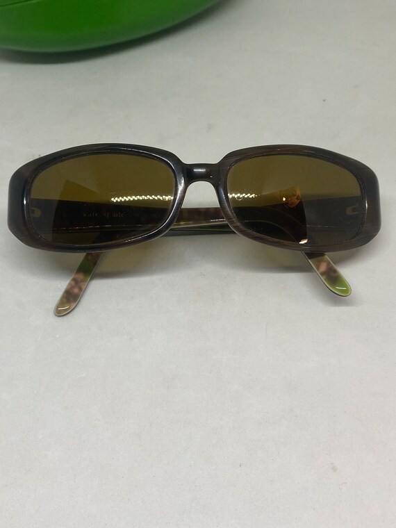 Vintage Kate Spade sunglasses, lenses, case, made… - image 5