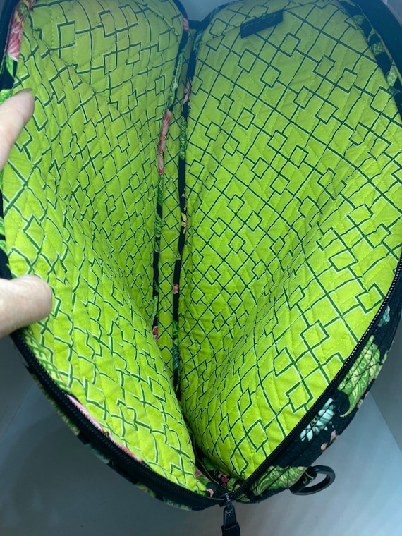 Vera Bradley backpack / tennis or pickleball racket holder Vera Bradley Tennis Pickle Ball Racket Bag Blue Crossbody  main image 4