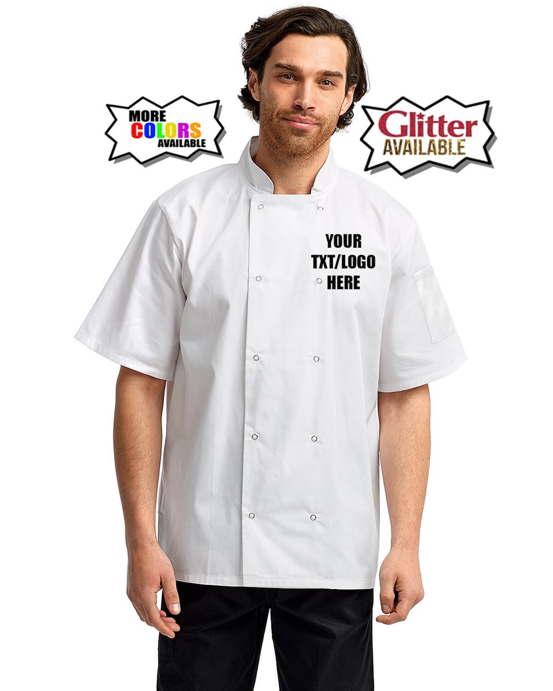 Custom Chef Coat, Custom Logo Make Your Own Chef Coat, Custom Chef