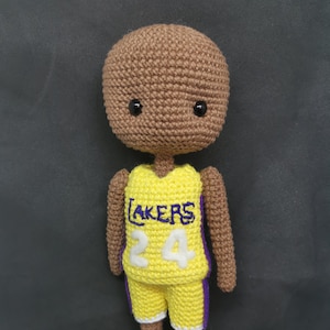 LA Lakers Basketball Outfit Crochet pattern by CraftyStitchaway