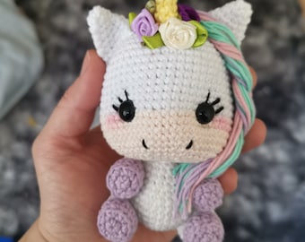 Cabeza De Unicornio A Crochet Paso A Paso Unicorn Face Two-tone