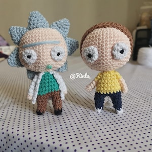 Rick and Morty, Spanish PDF pattern