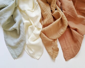 solid color swaddle blankets