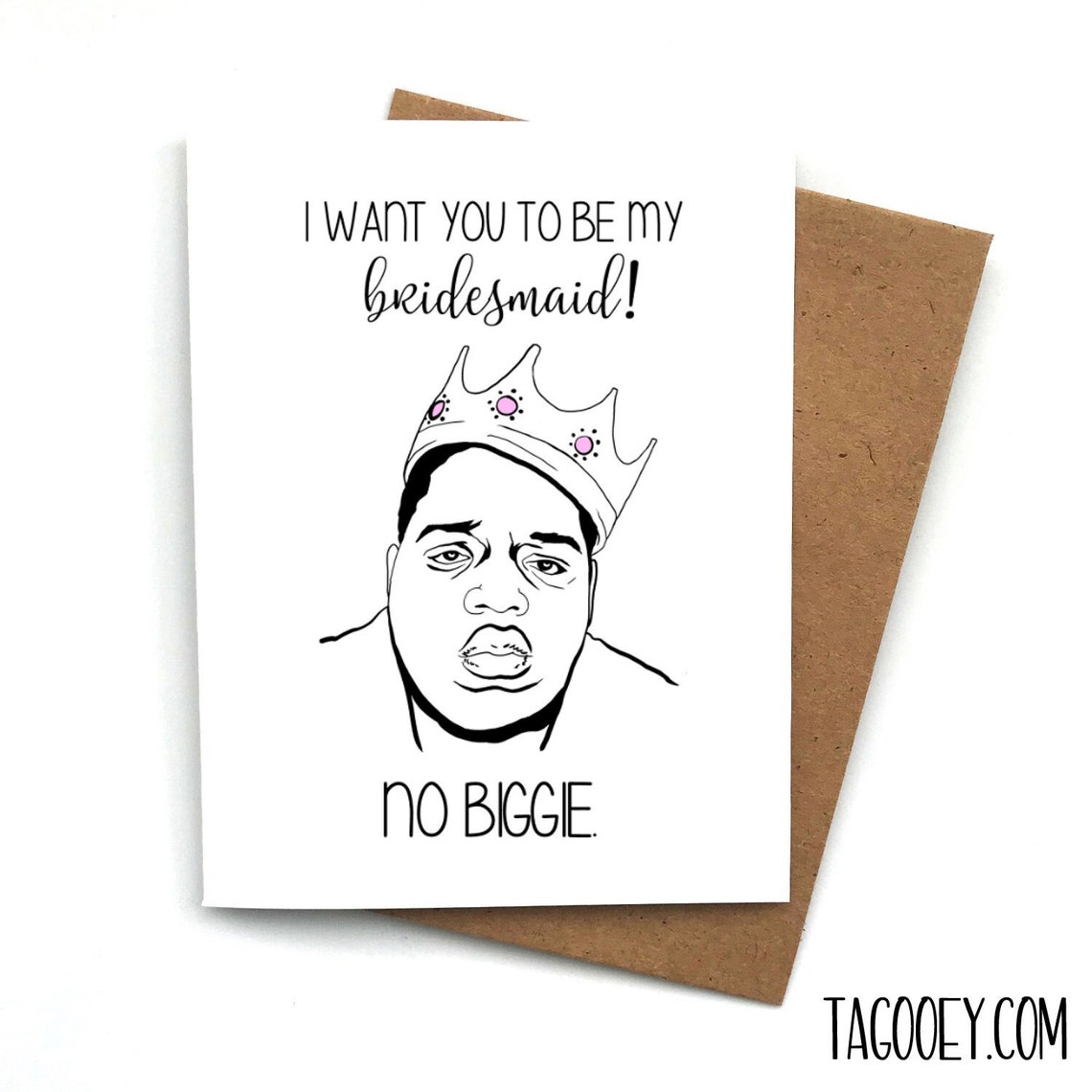 Funny Proposal Card Will You Be My Bridesmaid Bridesmaid Box Etsy