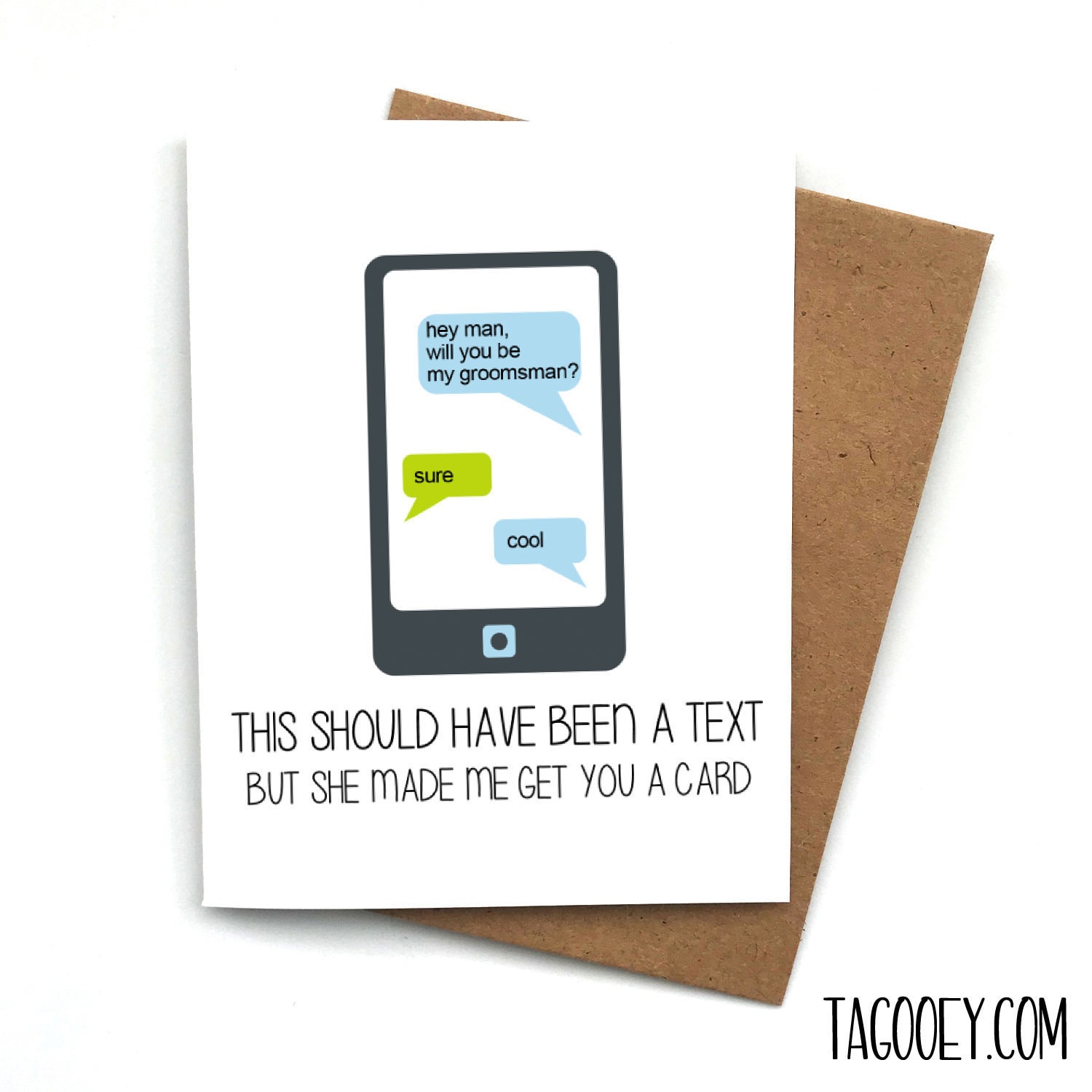 Groomsman Proposal Card Funny TEXT MESSAGE She Made Me Do It - Etsy Groomsman Proposal Card Funny TEXT MESSAGE She Made Me Do It - Etsy