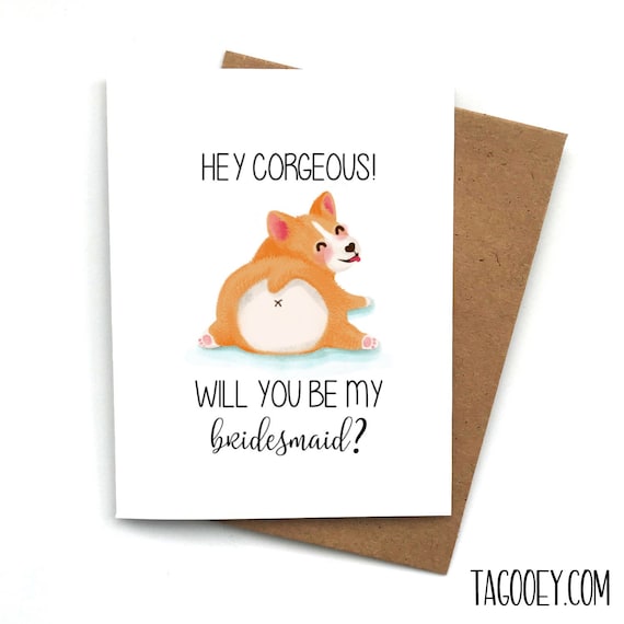 Bride Tribe, Will You Be My Bridesmaid? Witty Greeting Card Bride Tribe, Will You Be My Bridesmaid? Witty Greeting Card