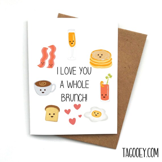 Sweet Anniversary Card For Wife Husband, Cute Everything Bagel Card...