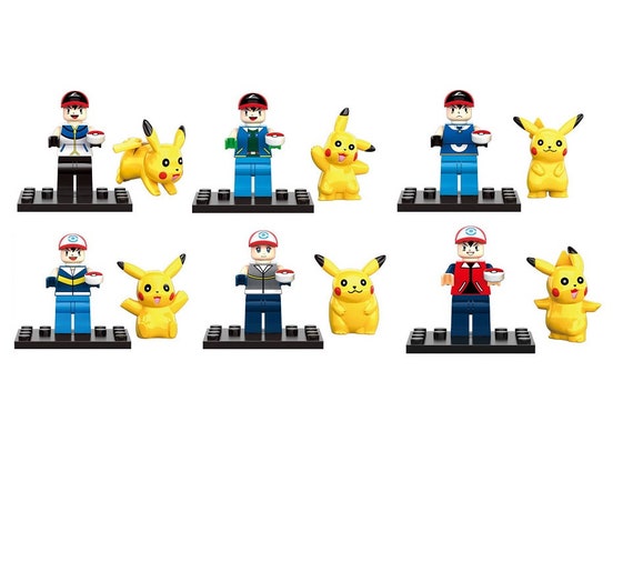 pikachu lego figure