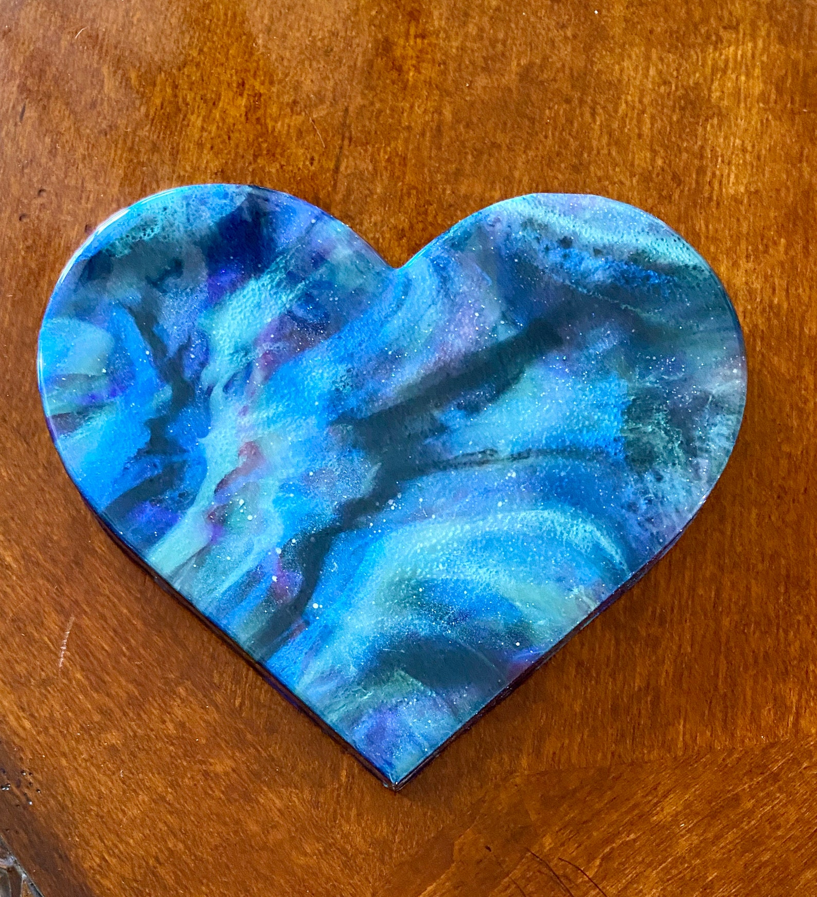 Resin Heart Wall Hanging Heart Wall Art Home Decor Etsy
