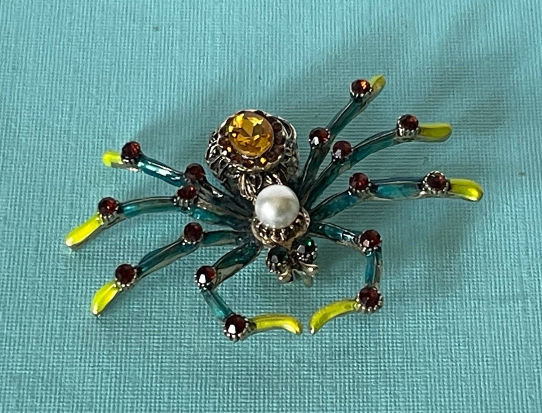 Broche magnétique, fausse pierre turquoise. Broche magnétique Western