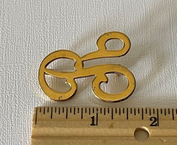 Vintage letter R brooch, letter r pin, letter R j… - image 5