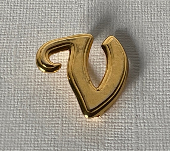 V brooch discount