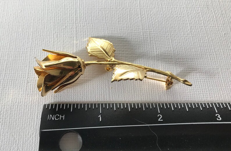Single Rose Pin Vintage Rose Pin Single Rose Pin Flowr Pin the Bachelor | Etsy