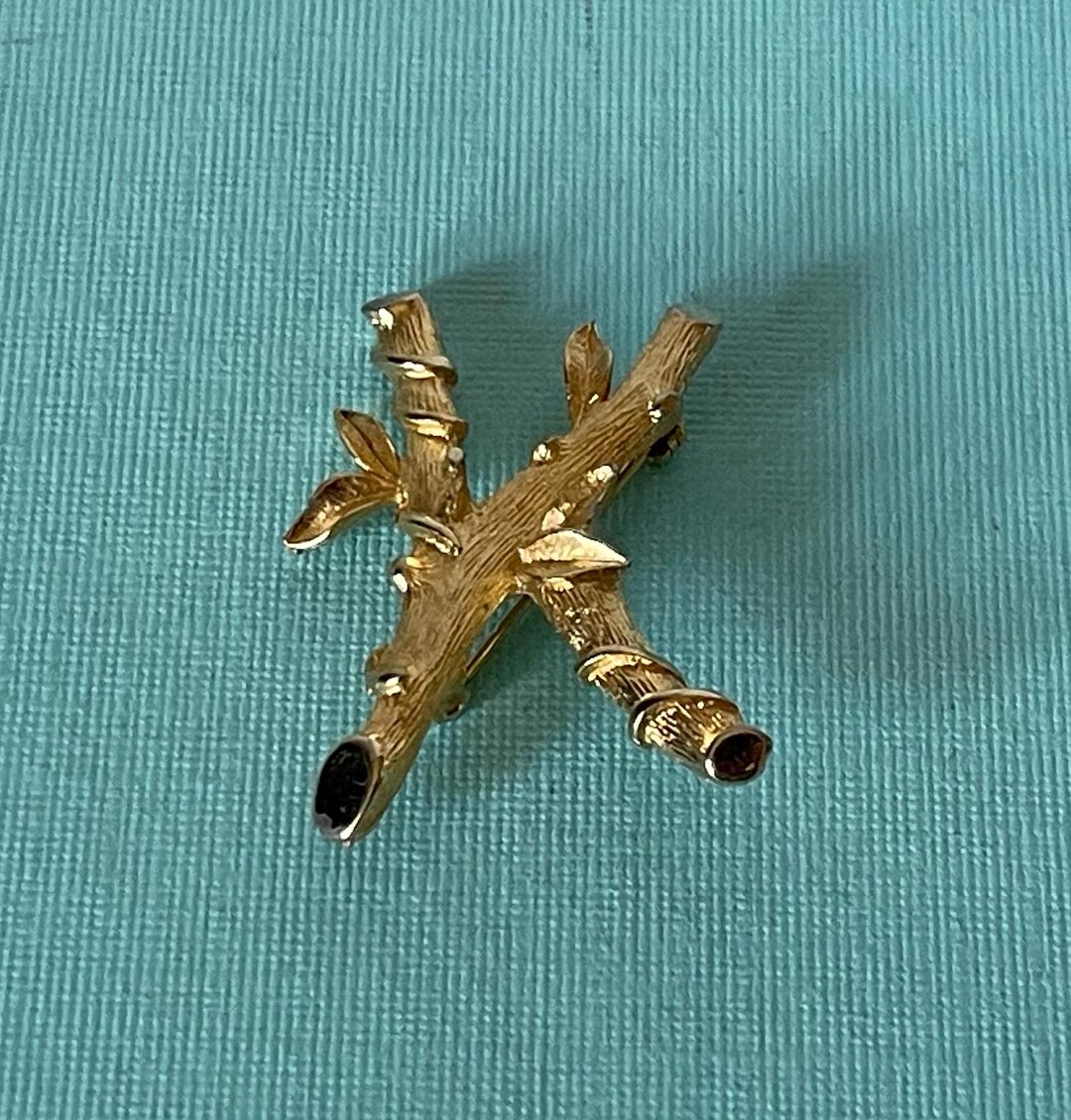 Vintage Letter K Brooch, Letter K Jewelry, Signed Sarah Cov, Sarah ...