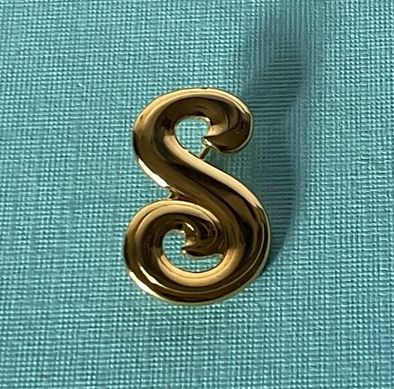 S brooch sale