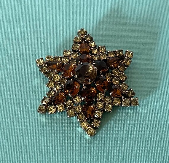 Vintage cheap star brooch