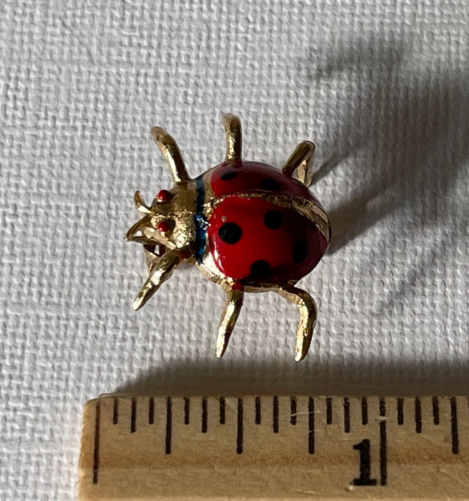 Vintage Lady Bug Brooch Beetle Brooch Lady Bug Jewelry Lady Etsy