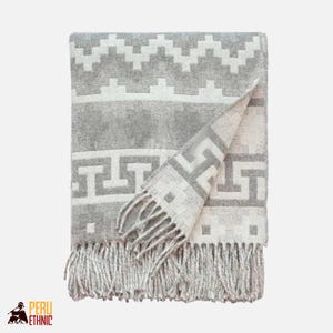 Peruvian Alpaca Throw Blanket, Alpaca Blanket, Handmade Luxury Throw, Great Gift Item, Wool Blanket