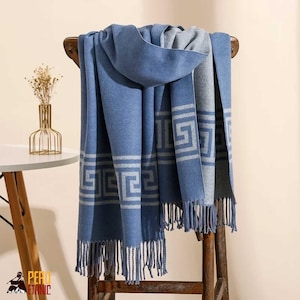 Luxus Alpaka Schal, Brautstola, Winter Schal, handgemachter Brautschal, Hochzeitsgeschenk, Vintage Wrap