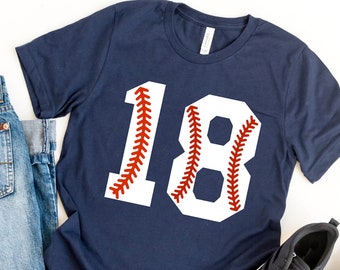 Personalized baseball shirts, Baseball mom shirts, Custom Baseball Shirt, Personalized baseball gifts Personalized number baseball shirt