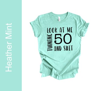 50th Birthday shirt ©, Birthday shirt women, 50th Birthday T-Shirt, 50 years old t-shirt, 50th Birthday Gift For Women, 50th Birthday Party