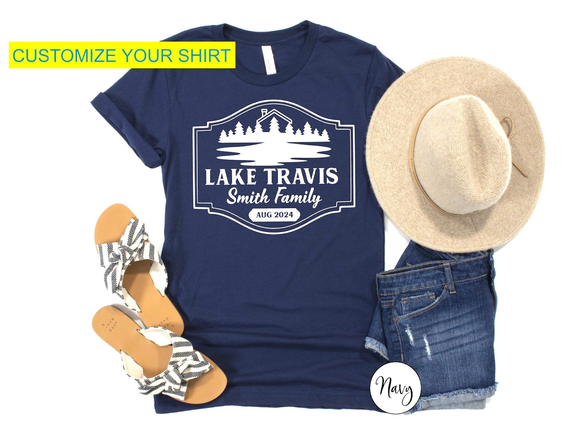 Family Fishing Trip T-Shirt, Family Lake Vacation Tshirts, Lake Reunion Shirt, Custom Lake Shirts, Summer Family Reunion Tshirts Lake