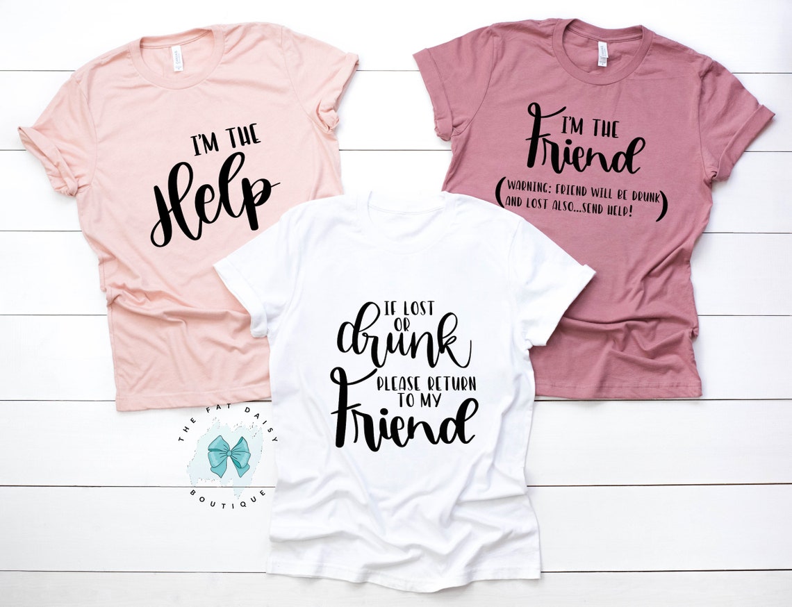 Best Friend Shirt Funny Drinking Shirts Drinking Matching Etsy