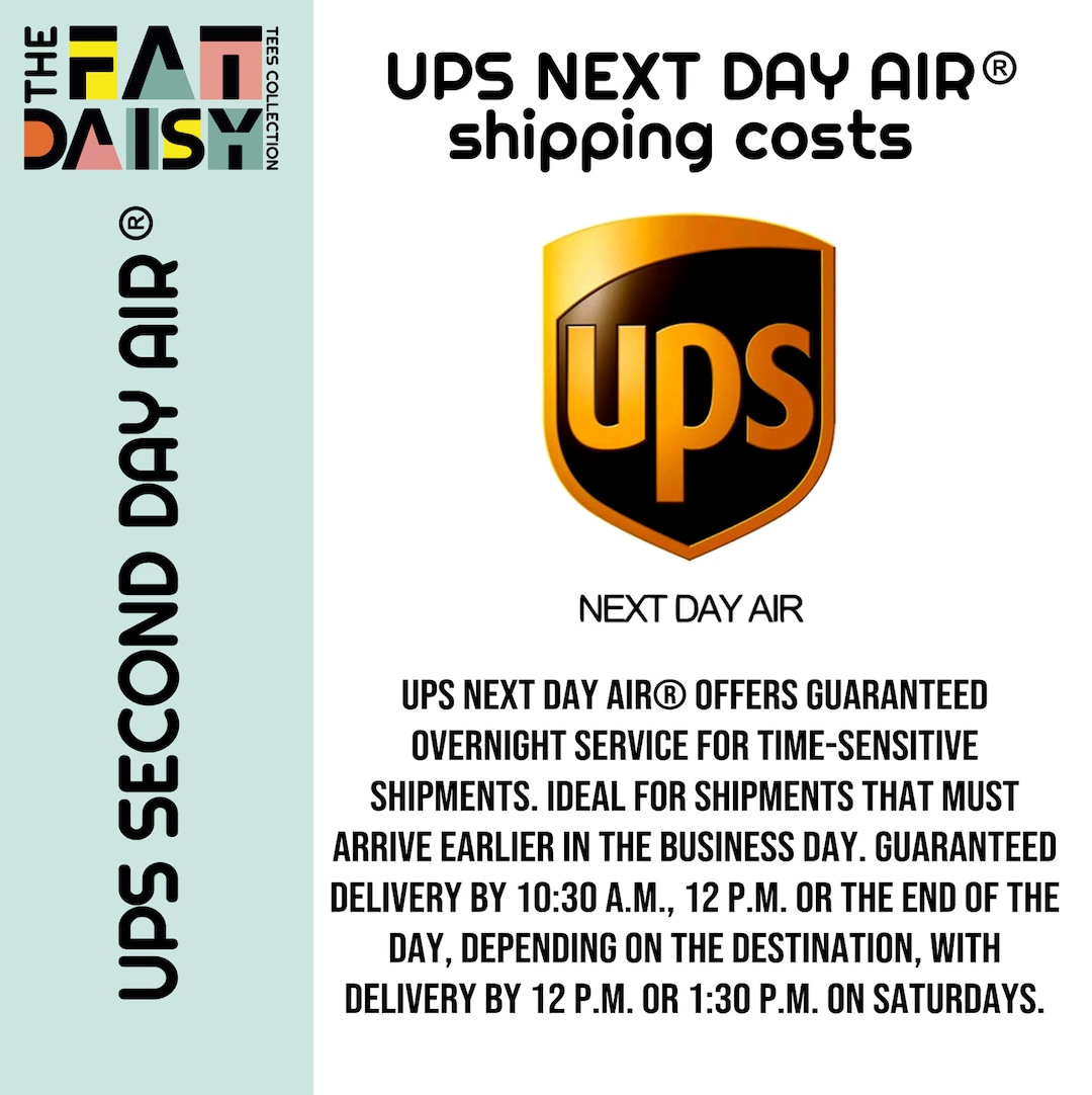 Ups overnight shipping discount