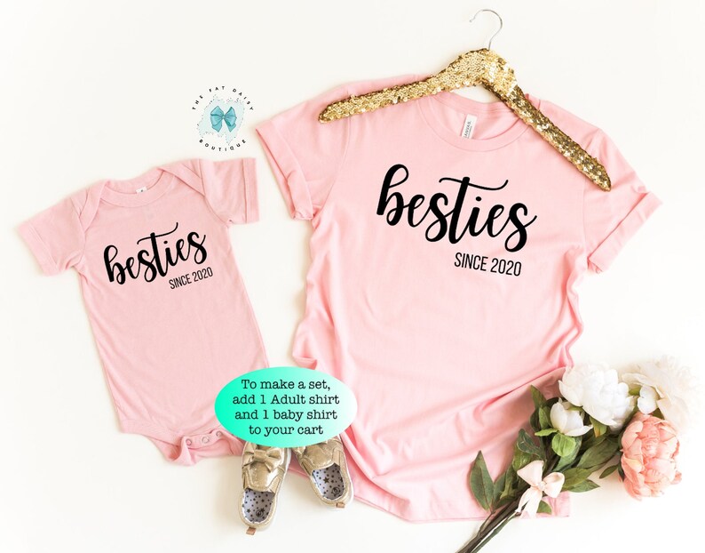 besties mommy and me shirts