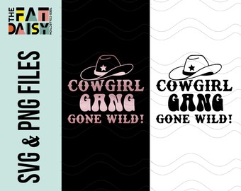 Cowgirl Gang SVG, Last Hoe Down Cut File, Last Rodeo Bachelorette SVG, Girls Trip SVG