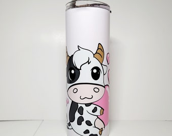 I Choose Moo 20 oz Skinny Tumbler
