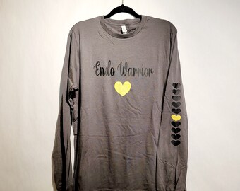 Endo Warrior Long Sleeve Tee | Endometriosis Awareness T-Shirt