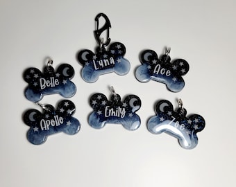 Starry Sky Glow in the Dark Pet Tag