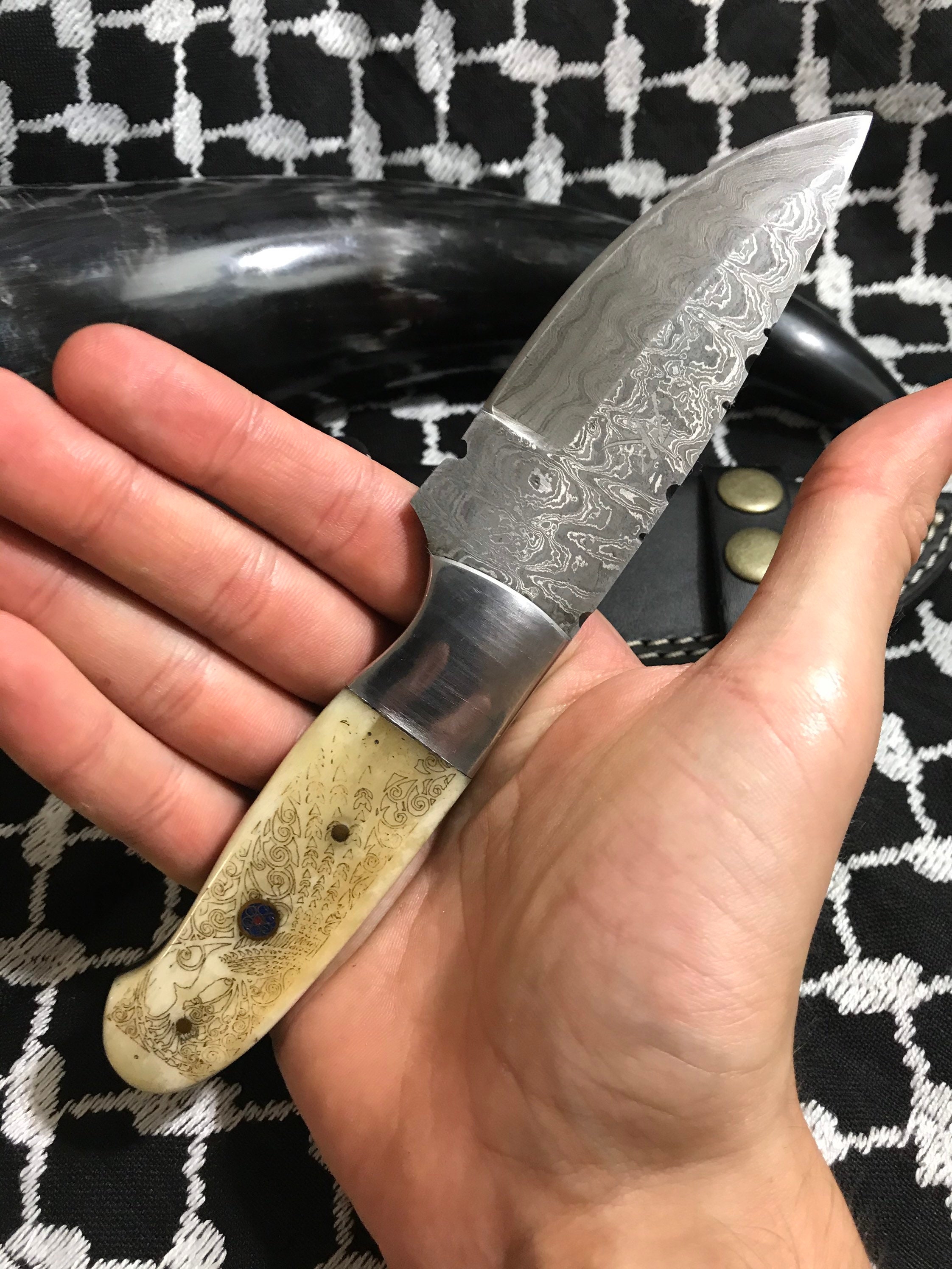 Guaina Per Coltelli In Pelle Su Misura Perfetta Per La Maggior - Foto 10