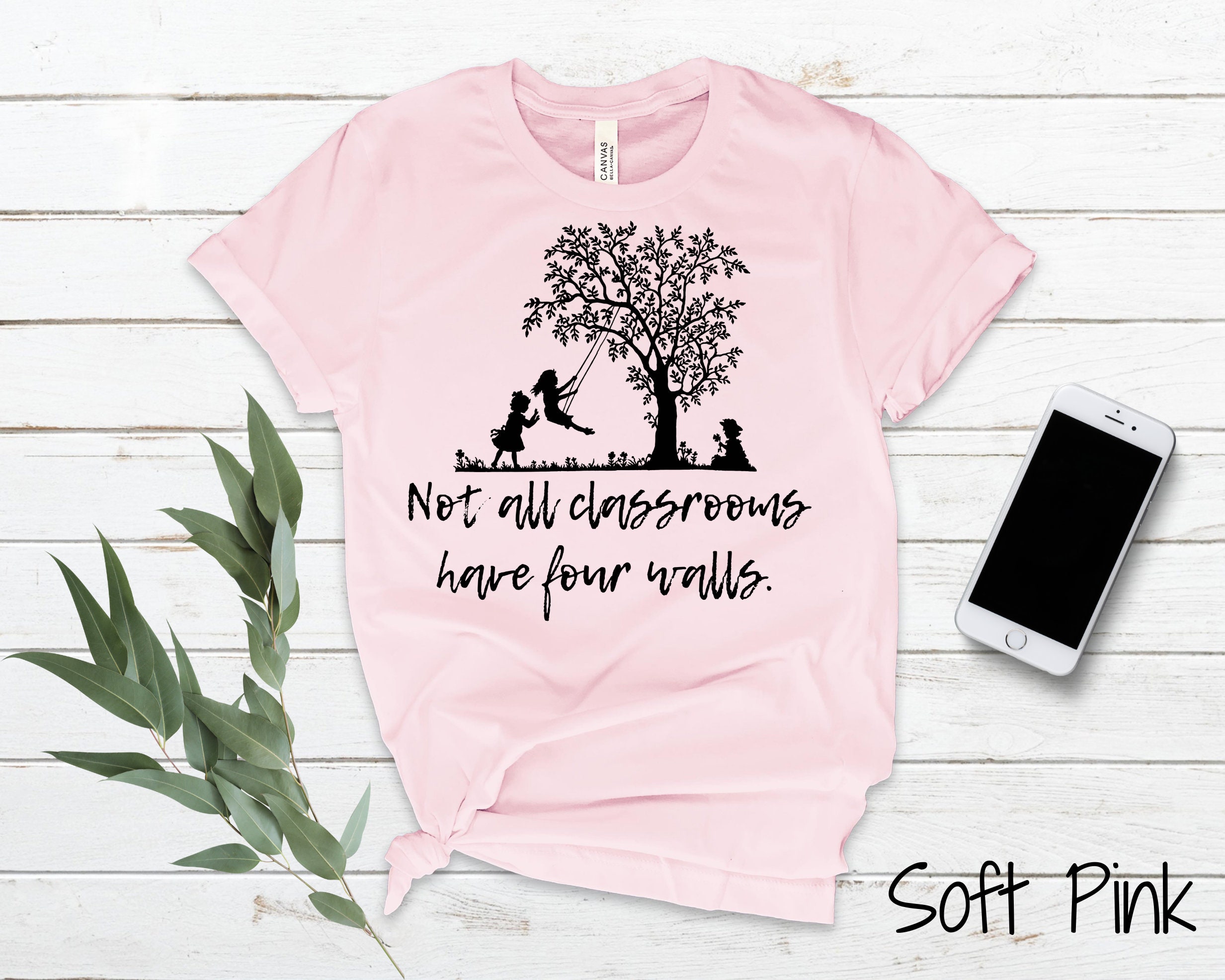 Not All Classrooms Have Four Walls Shirt Homeschool Mom | Etsy