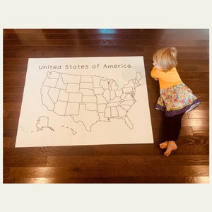 Vereinigte Staaten Karte Malseite, US-Staaten und Hauptstädte, Homeschool Geographie, Vereinigte Staaten Geographie, USA Karte Arbeitsblatt, Kinderaktivität