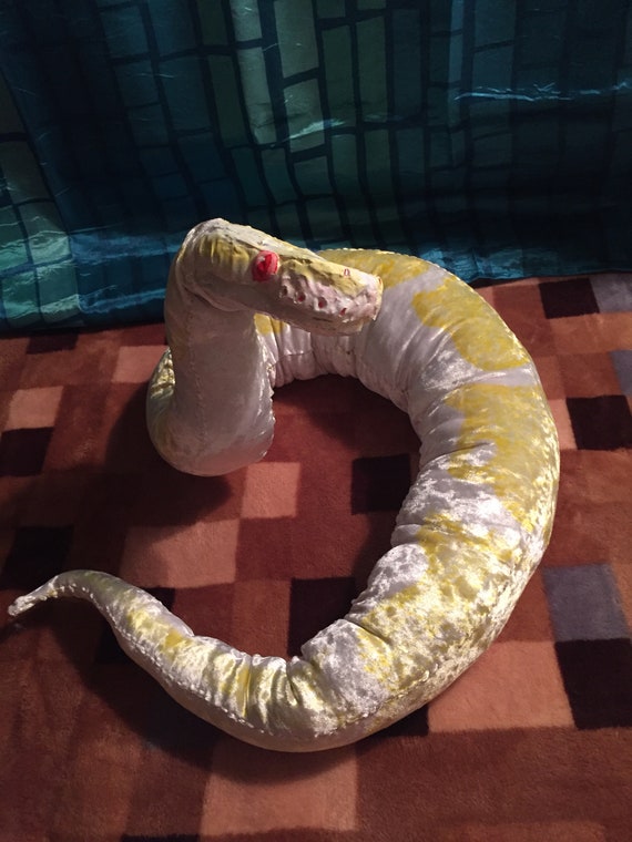 plush python