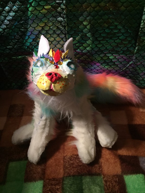 wolf pup plush